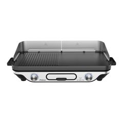 Primo PRBQ-40498 Μπάρμπεκιου Επιτραπέζιο 2400W Με κάλυμμα αέρα 52.2X30.4εκ. Μαύρο/Inox