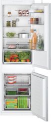 Bosch KIN86NSE0 Εντοιχιζόμενος Ψυγειοκαταψύκτης 260lt NoFrost Υ177.2xΠ54.1xΒ54.8εκ. Λευκός