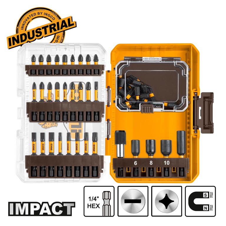 Μύτες Impact 1/4 Hex Σετ 51 τεμ.