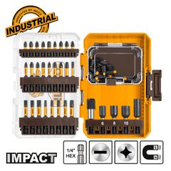 Μύτες Impact 1/4 Hex Σετ 51 τεμ.