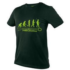 NEO TOOLS T-Shirt Neolution σκούρο πράσινο 81-640-XL