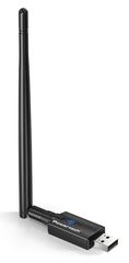 POWERTECH ασύρματος USB αντάπτορας δικτύου & Bluetooth 5.3 PT-1386, 900Mbps WiFi 6