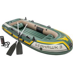 Φουσκωτή Βάρκα 3 Ατόμων Seahawk 3 SET INTEX