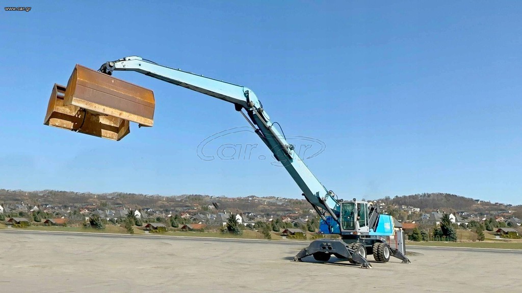 Εκσκαφέας Με Λάστιχα Terex 2011 FUCHS MHL 360 * Χειριστής υλικών * TOP