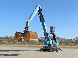 Εκσκαφέας Με Λάστιχα Terex 2011 FUCHS MHL 360 * Χειριστής υλικών * TOP-thumb-4