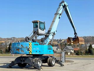 Εκσκαφέας Με Λάστιχα Terex 2011 FUCHS MHL 360 * Χειριστής υλικών * TOP-thumb-6