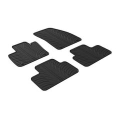 ΜΑΡΚΕ ΠΑΤΑΚΙΑ ΣΕ ΣΚΑΦΗ ΛΑΣΤΙΧΟ ΓΙΑ CITROEN C3 AIRCROSS 10/2017+ SUMISURA ΣΕ ΜΑΥΡΟ ΧΡΩΜΑ ME ΚΟΥΜΠΩΜΑΤΑ LAMPA - 4 ΤΕΜ.