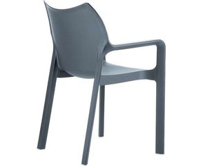 Καρέκλα Diva Dark Grey-thumb-3