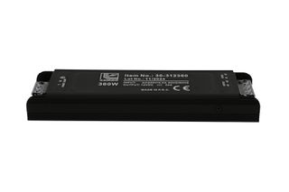 Τροφοδοτικό αλουμινίου μίνι για ταινίες LED 360W 230V/12VDC με προστασία από υπερφόρτωση, βραχυκύκλωμα & υπερθέρμανση