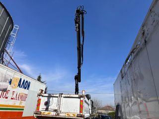 Ανατροπή + Γερανός Mercedes-Benz 2007 Γερανός μάρκας HIAB και ανατροπή 3 σημείων-thumb-2