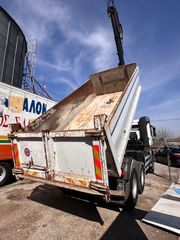 Ανατροπή + Γερανός Mercedes-Benz 2007 Γερανός μάρκας HIAB και ανατροπή 3 σημείων-thumb-15
