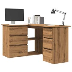 Γωνιακό γραφείο Artisan Oak 145x100x76 cm Κατασκευασμένο ξύλο 855963