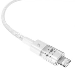 Baseus Gem USB to IP 2.4A fast charging cable 2 m White-thumb-2