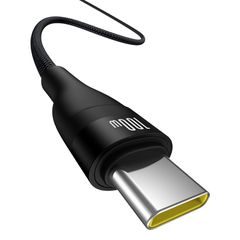 Baseus Flash 2 USB A to USB C fast charging cable 2 m 100 W Black-thumb-3