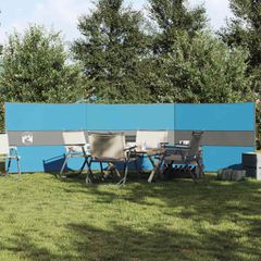 Ανεμοφράκτης Κάμπινγκ Μπλε Αδιάβροχος 490x123 εκ. 4009655