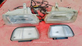 ΦΑΝΑΡΙΑ ΜΠΡΟΣΤΙΝΑ ΑΠΟ  TOYOTA COROLLA EE90  1993 ΜΟΝΤΕΛΟ...ΜΑΖΙ ΜΕ ΠΟΡΕΙΑΣ( ΔΩΡΩ ΤΑ  XENON ΦΩΤΑ Η4)ΤΟ ΔΕΞΙ ΦΑΝΑΡΙ ΕΙΝΑΙ DEPO