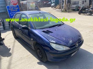 PEUGEOT 206 1.4 ΜΕ ΤΥΠΟ(KFX) ΓΙΑ ΑΝΤΑΛΛΑΚΤΙΚΑ www.anakiklosi-lagada.gr