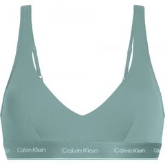 Calvin Klein Γυναικείο Μαγιό Μπουστάκι Φαρδύ Λάστιχο Με Logo Saltwater
