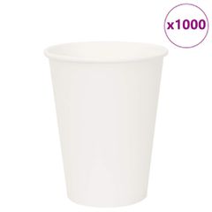 Χάρτινα κύπελλα καφέ 1000 τεμάχια 12oz 300ml Λευκό 4102792