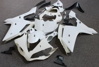 FAIRING ΜΕΜΟΝΩΜΕΝΑ ΤΕΜΑΧΙΑ ΠΛΑΣΤΙΚΑ YAMAHA YZF R1 2004-2006 ΑΒΑΦΑ