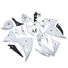 FAIRING ΜΕΜΟΝΩΜΕΝΑ ΤΕΜΑΧΙΑ ΠΛΑΣΤΙΚΑ YAMAHA YZF R1 2012-2014 ΑΒΑΦΑ