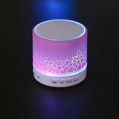 LAMTECH BLUETOOTH SPEAKER LED LIGHT WITH FM PINK-thumb-2