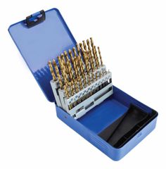 Σετ Τρυπάνια Τιτανίου HSS 1.0-6.0mm 51 Τμχ