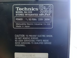 TECHNICS STEREO INTEGRATED AMPLIFIER SU-thumb-6