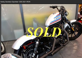 Harley Davidson Sportster 1200 2021 IRON