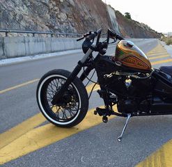 Shinko SR777 HD 100/90-19 61H White Wall  ΕΜΠΡΟΣΘΙΟ ΕΛΑΣΤΙΚΟ CHOPPER