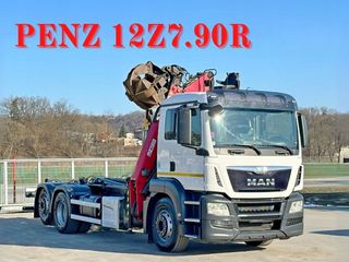 Dump MAN 2016 TGS 26.400 γάντζος * PENZ 12Z7.90R * TOP