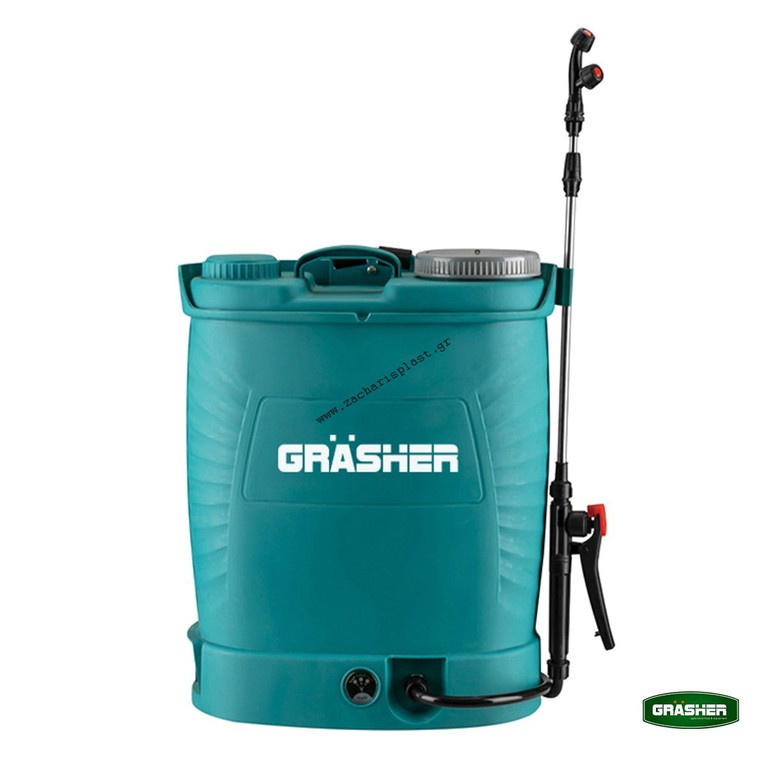 Ψεκαστήρας Μπαταρίας Λιθίου 16lt Πλάτης GRASHER