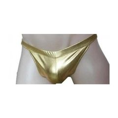 Naughty Toys men's gold briefs size M/L