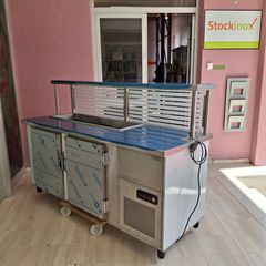 Πόστο τυλιχτή, βιτρίνα ψυχόμενη 185*70*85/125 εκ, με 2 πόρτες, πάσο και θέσεις για GN, συντήρηση.  ΕΙΔΙΚΕΣ ΚΑΤΑΣΚΕΥΕΣ STOCKINOX - ΖΗΤΗΣΤΕ ΜΑΣ ΠΡΟΣΦΟΡΑ!-thumb-27