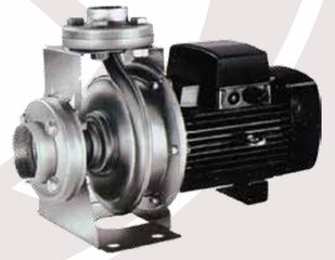 Φυγοκεντρική αντλία ενός πτερυγίου 15HP 400V AISI 304 SS SHAKTI SNB 32-200B