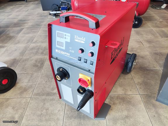 ΗΛΕΚΤΡΟΚΟΛΗΣΗ ΣΥΡΜΑΤΟΣ ΕΠΑΓΓΕΛΜΑΤΙΚΗ 300Α INVERTER ELWELD MIG300 PRO ΤΡΙΦΑΣΙΚΗ