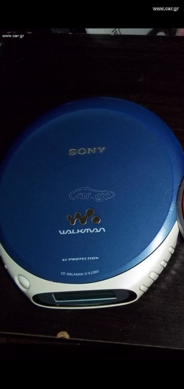 cd Walkman sony D-EJ360 με ακουστικα