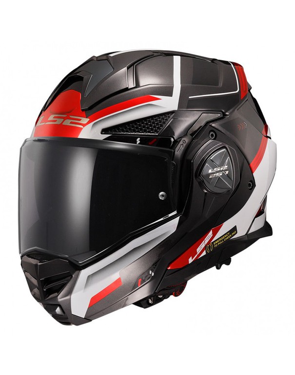 LS2 FF901 Advant X Spectrum Black/White/Red Gloss