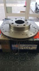 Δισκοπλακες σετ FIAT UNO TURBO I.E. QUINTON HAZELL ΧΑΡΑΚΤΕΣ ΤΡΥΠΗΤΕΣ 240 x 20