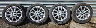 BMW X1 F48 2015-2019,X2 F39 ΤΕΤΡΑΔΑ ΓΝΗΣΙΕΣ ΖΑΝΤEΣ ΑΛΟΥΜΙΝΙΟΥ (255/55 R17) ΜΕ ΛΑΣΤΙΧΑ(39/23)