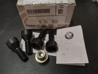 Σετ μπουλόνια ασφαλείας M12x1,5 BMW E30-E21-E12-E28-E23-E24