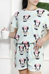 Σετ πιτζάμες με σχέδια cartoon-ΠΟΛΥΧΡΩΜΟ