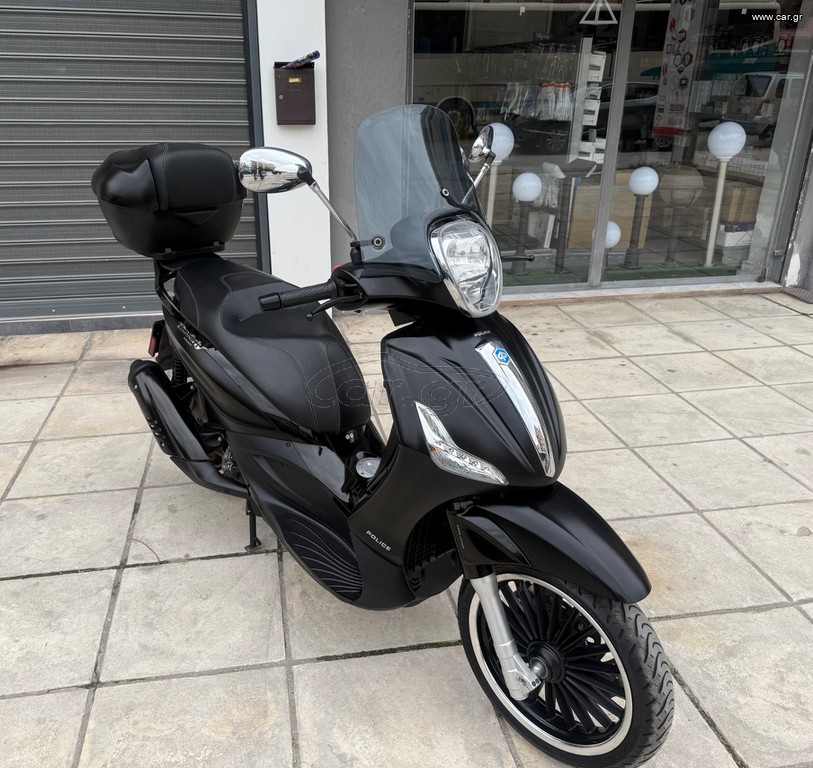 Piaggio Beverly 300 2019 POLICE-ABS-ASR-ΜΑΤ ΧΡΩΜΑ