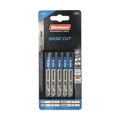 BENMAN ΠΡΙΟΝΟΛΑΜΕΣ BASIC CUT ΓΙΑ ΜΕΤΑΛΛΟ, 5 ΤMX (71852)