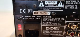 NUMARK DM-3001X MIXER EQUALIZER-thumb-10
