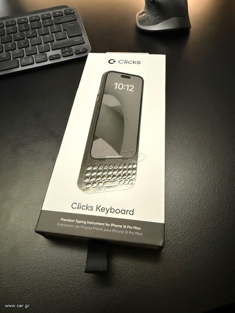 Click keyboard case for iphone 16 pro max