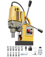 Magnetic Drill 1400W 2810 lbf Magnetic Drill Press 1,6 in Boring Diameter 11 Bit