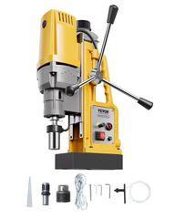 Magnetic Drill 1400W 2922 lbf Mag Drill Press 2 in Boring Diameter 0-750 RPM