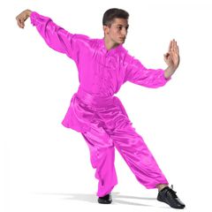 Φούξια Wu Shu Στολή Tai Chi Style Μακρύ Μανίκι