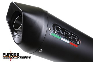 ΕΞΑΤΜΙΣΗ ΤΕΛΙΚΟ GPR FURORE BLACK KAWASAKI NINJA 250 R 2008-2012